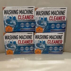 Washing Machine Cleaner Tablets - Blue & White Packaging (24ct)
